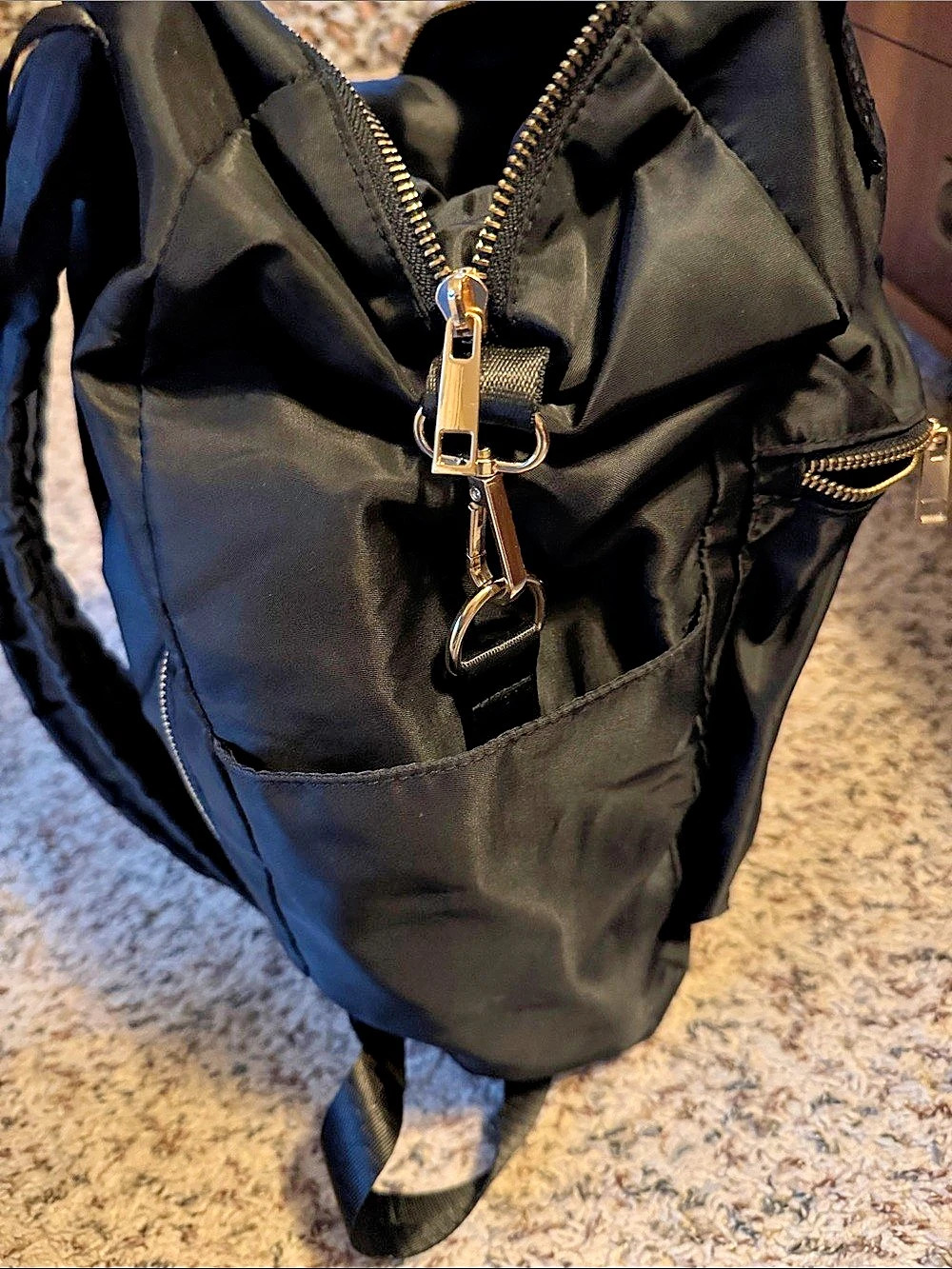 Black Backpack - Picture 3 of 6